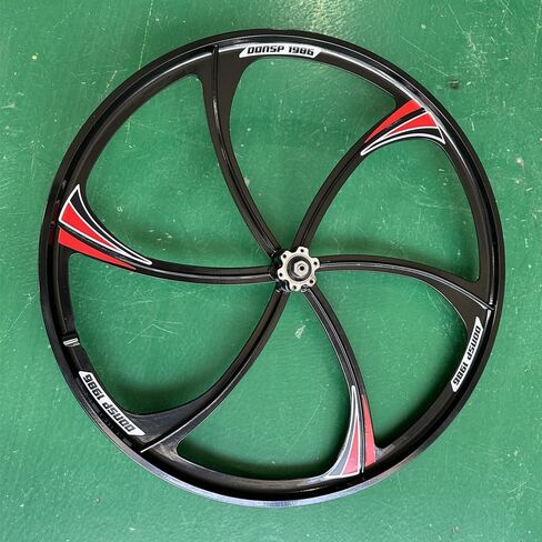 26" Quick Released Mag WheelSet for Rotary Flywheel 7/8/9s, 26 Inch Magnesium Wheel/Black/Disc Brake for Beach Cruisers, MTB's Bicycle in Saudi Arabia