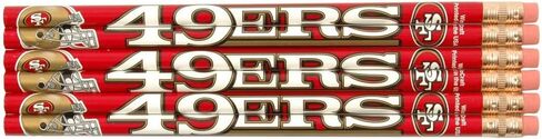 قلم رصاص وينكرافت NFL سان فرانسيسكو 49ers 15576091 (6 عبوات) in Saudi Arabia