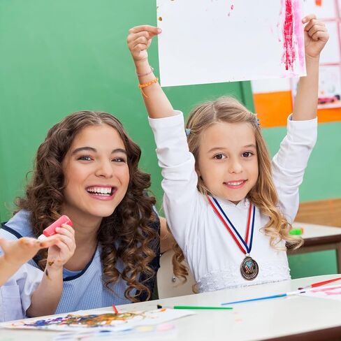 Yinkin 30 Pcs 2024 Graduation Medals for Kids Bulk Graduation Award Medals with Neck Ribbons Antique Gold Metal Graduation Trophy Award Prize Gifts for School Graduation Party Favor in Saudi Arabia