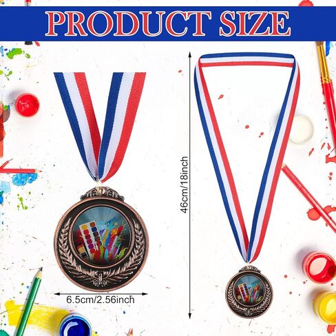 Yinkin 30 Pcs 2024 Graduation Medals for Kids Bulk Graduation Award Medals with Neck Ribbons Antique Gold Metal Graduation Trophy Award Prize Gifts for School Graduation Party Favor in Saudi Arabia