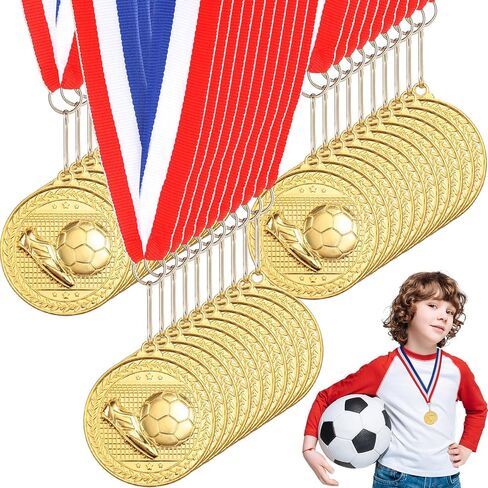 Yinkin 30 Pcs 2024 Graduation Medals for Kids Bulk Graduation Award Medals with Neck Ribbons Antique Gold Metal Graduation Trophy Award Prize Gifts for School Graduation Party Favor in Saudi Arabia