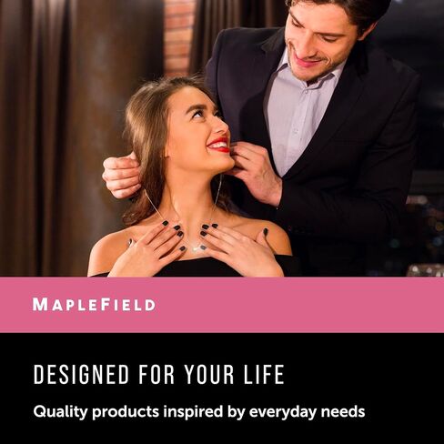 Maplefield Ultrasonic Jewelry Cleaner Solution - 16 oz Concentrated Bottle - Compatible with Diamond, Gold, Silver, and Gemstone Cleaning in Ultrasonic Machines - High-Efficiency Formula in Saudi Arabia