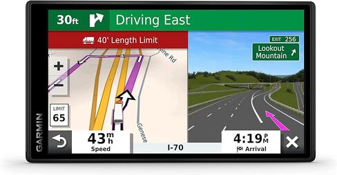 Garmin Dezl OTR500، ملاح شاحنة GPS مقاس 5.5 بوصة، توجيه الشاحنة المخصص وتوجيه التحميل إلى الرصيف، 010-02603-00 (متجدد) in Saudi Arabia