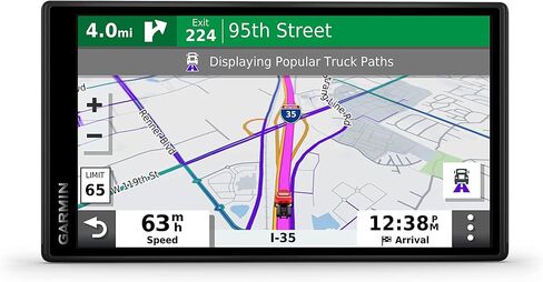 Garmin Dezl OTR500، ملاح شاحنة GPS مقاس 5.5 بوصة، توجيه الشاحنة المخصص وتوجيه التحميل إلى الرصيف، 010-02603-00 (متجدد) in Saudi Arabia
