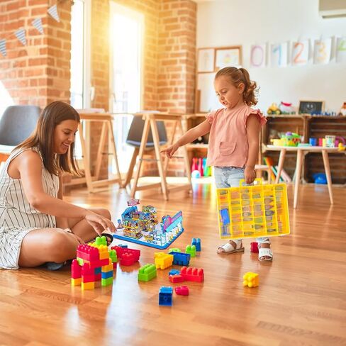 FULLCASE Case Compatible with 5 Surprise for Mini Brands Toys Series 1 2 3 4 Mystery Capsule Real Miniature Collectible Kit Storage for Littles, for Mini Mart Collection Organizer(Box Only) Purple in Kuwait