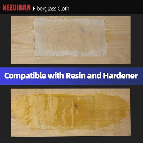 قماش من الألياف الزجاجية، زجاج إلكتروني 6 أونصة، 50 بوصة * 28 بوصة، 9.69 قدم مربع in Kuwait