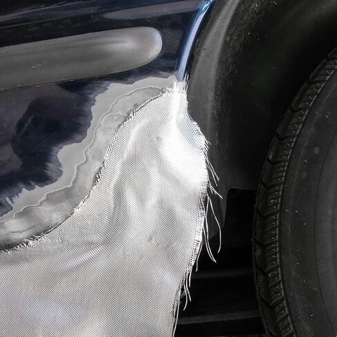 قماش من الألياف الزجاجية، زجاج إلكتروني 6 أونصة، 50 بوصة * 28 بوصة، 9.69 قدم مربع in Kuwait