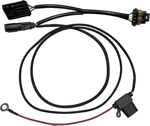 حزام إضافة مكبرات الصوت من Low Rider ST - مناسب لـ Harley Davidson M8 Softail Low Rider S Low Rider ST إضافة Rockford Fosgate. in Kuwait