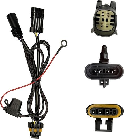 حزام إضافة مكبرات الصوت من Low Rider ST - مناسب لـ Harley Davidson M8 Softail Low Rider S Low Rider ST إضافة Rockford Fosgate. in Kuwait
