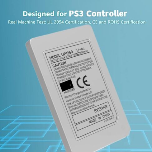 2 حزمة LIP1359 تبديل البطارية لسوني PS3 تحكم بلاي ستيشن 3 بطاريات 1800 مللي أمبير 3.7 فولت بطارية تحكم لاسلكية in Kuwait