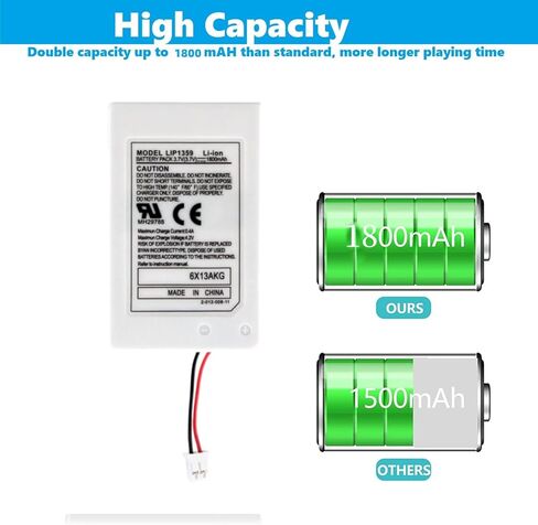 2 حزمة LIP1359 تبديل البطارية لسوني PS3 تحكم بلاي ستيشن 3 بطاريات 1800 مللي أمبير 3.7 فولت بطارية تحكم لاسلكية in Kuwait