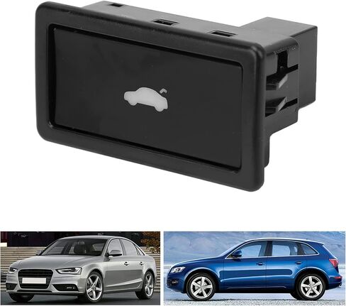 مفتاح تحرير فتحة الصندوق الخلفي، زر ضغط الباب الخلفي، مفتاح تحرير مزلاج الباب الخلفي 3D0959831D بديل لـ A4 S4 A6 S6 A7 A8 Q5 Q7 in Kuwait