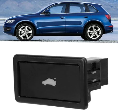 مفتاح تحرير فتحة الصندوق الخلفي، زر ضغط الباب الخلفي، مفتاح تحرير مزلاج الباب الخلفي 3D0959831D بديل لـ A4 S4 A6 S6 A7 A8 Q5 Q7 in Kuwait