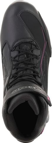 حذاء Alpinestars النسائي Stella Faster 3 Drystar (7.5) (أسود/فوشيا) in Saudi Arabia