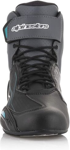 حذاء Alpinestars Stella Faster 3 للسيدات (7.5) (أسود/رمادي/محيطي) in Saudi Arabia