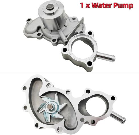 طقم حزام توقيت المحرك TKT-025 مع مضخة مياه متوافقة مع Toyota 4Runner Tacoma Tundra T100 3.4L V6 DOHC 24 VALVE 5VZFE 1995-2004 in Kuwait