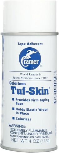 Cramer Tuf-Skin Taping Base for Athletic Tape, Adherent for Kinesiology Tape, Gymnastics Leotards in Saudi Arabia