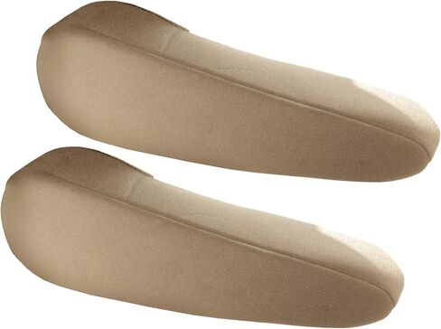 TLH Flat Cloth Fabric Armrest Covers One Pair, Black Color in Saudi Arabia
