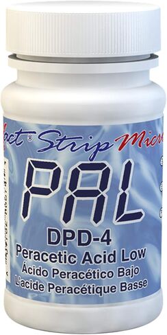 أنظمة الاختبار الصناعية eXact 486674 شرائط حمض الباراسيتيك الدقيقة، نطاق الكشف 0-9 جزء في المليون (زجاجة تحتوي على 100) in Kuwait