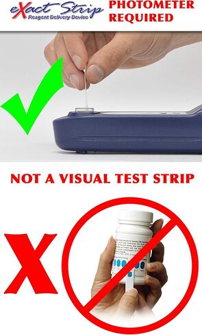 أنظمة الاختبار الصناعية eXact 486674 شرائط حمض الباراسيتيك الدقيقة، نطاق الكشف 0-9 جزء في المليون (زجاجة تحتوي على 100) in Kuwait