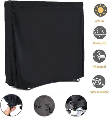 Outdoor Table Tennis Cover Waterproof,Folding Ping Pong Table,All Weather Protection in Saudi Arabia