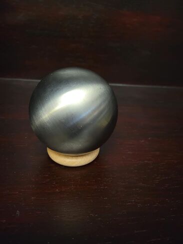 Pure Tungsten Ball Sphere from Hamilton Tungsten. Highest Density Metal for Gift Science Lab Executive Office Engineer Engineering Chemistry Physics Geology Classroom 2kg(4.4 lbs), 58mm(2.3") in Saudi Arabia