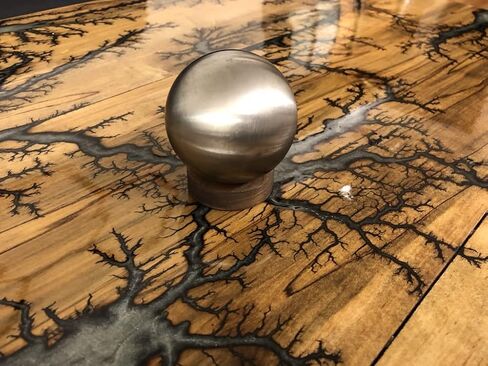 Pure Tungsten Ball Sphere from Hamilton Tungsten. Highest Density Metal for Gift Science Lab Executive Office Engineer Engineering Chemistry Physics Geology Classroom 2kg(4.4 lbs), 58mm(2.3") in Saudi Arabia