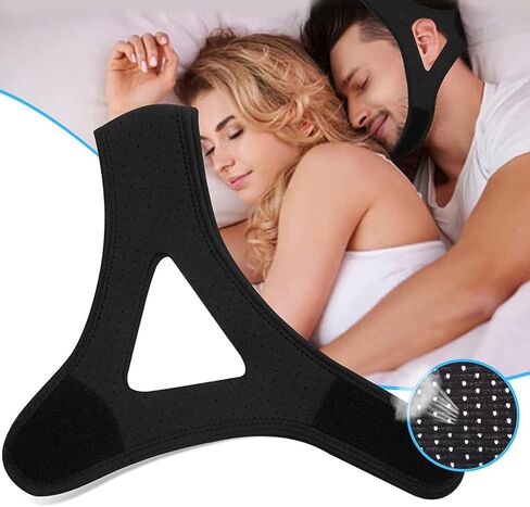 Snoring Chin Strap Chin Strap for snoring by KELIHAWK Anti Snoring Chin Strap Sleep Devices Snore Sleep aid Sleep Aid Device Snoring Solution Stop Snoring for Men &Women Have A Best Night in Kuwait