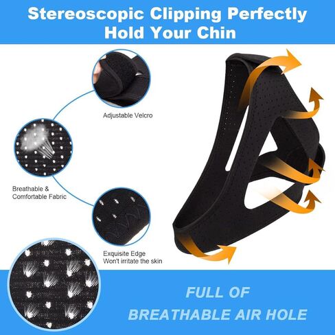 Snoring Chin Strap Chin Strap for snoring by KELIHAWK Anti Snoring Chin Strap Sleep Devices Snore Sleep aid Sleep Aid Device Snoring Solution Stop Snoring for Men &Women Have A Best Night in Kuwait