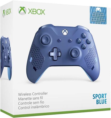 وحدة تحكم Xbox اللاسلكية - الإصدار الرياضي الأزرق الخاص (متجدد) in Saudi Arabia
