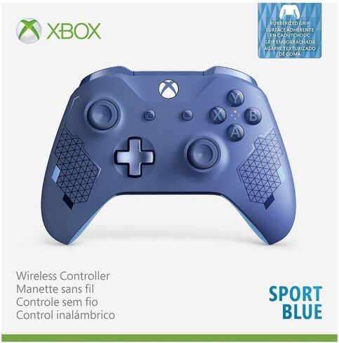 وحدة تحكم Xbox اللاسلكية - الإصدار الرياضي الأزرق الخاص (متجدد) in Saudi Arabia