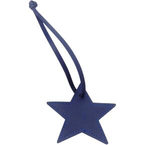 Star Shaped Leather Luggage Charm Versatile Five-Pointed Star Keychain for Women Girls Fashionable Bag Accessory in Kuwait