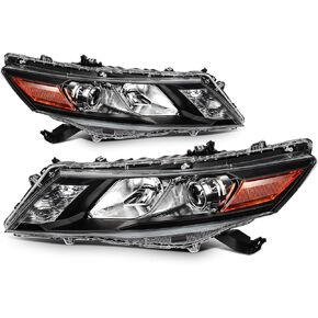 مجموعة المصابيح الأمامية متوافقة مع Honda Accord Crosstour EX-L 2010-2012 سائق وجانب الركاب HO2503140 33100TP6A01 in Kuwait