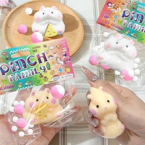 Stress Relief Toy Taba Cat Paw, 4Pcs Squeeze Toys Paw, Cute Sensory Toys, Taba Handmade Soft, Bouncy Stress and Relaxation Toy, Stretchable Springy Fufu Cat Paw, Fidget Toys for Adults in Saudi Arabia