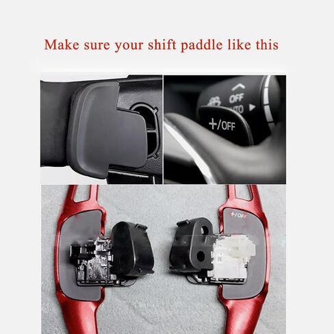 GZYF 2pcs ABS Shift Shifter Paddle Extension Steering Wheel Carbon Fiber Black for Mazda 3 Hatchback 3 Sedan CX-90 CX-30 CX-50 CX-60 MX-30 in Saudi Arabia