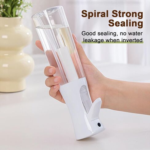 Fine Continously Mist Spray Bottle (10.1oz/300ml) for Body moisturizer Hair styling Cleaning Garden plant care etc.,Hair Mister Misting Continuous Mist Spray Bottle,2Pcs (Black+White) in Saudi Arabia
