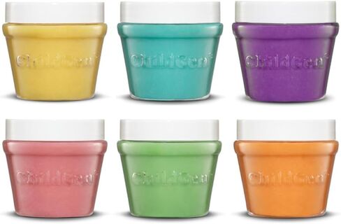 Natural Play Dough Set 6PCS | Non-Toxic, Super Soft, Long Lasting Play Dough | Modeling Dough Set of 6 in Kuwait