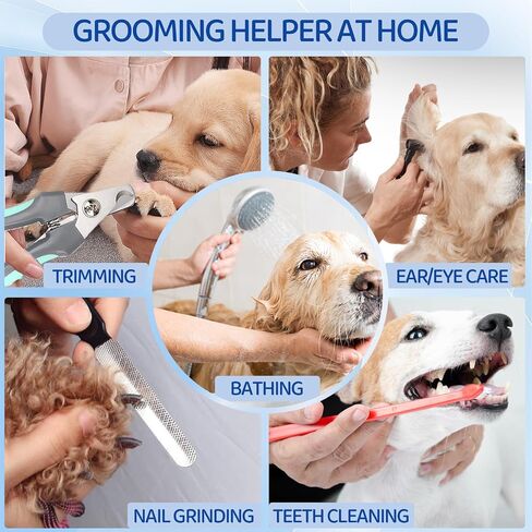 Pet Grooming Hammock Harness for Large Giant Dogs Nail Trimming, Dog Sling for Cutting Nails, Dog Hanging Holder Hanger with Nail Clippers, Nail File, Scissors XXXL in Kuwait