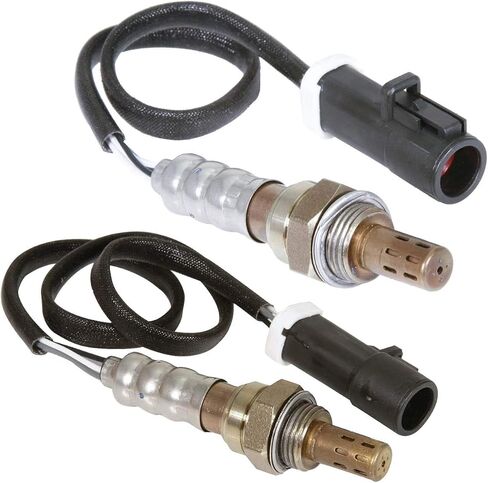 Maxfavor 2Pcs Upstream and Downstream O2 Sensor Oxygen Sensor Fit for 1999 Ford F-250 F-350 Super Duty V10 6.8L 02 Sensor 234-4127 234-4610 in Saudi Arabia