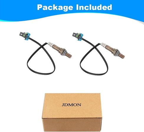 مستشعر الأوكسجين Jdmon 2PCS O2 في اتجاه المنبع لبويك ألور ، لاكروس ، شيفروليه سيلفرادو 1500 ، GMC Sierra 1500 ، يوكون متوافق مع 250-24248 ، 25024248 ، 12563345 ، 125633346 in Saudi Arabia