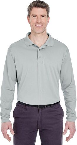 ULTRACLUB 8405LS UC L/S Performance Polo in Saudi Arabia