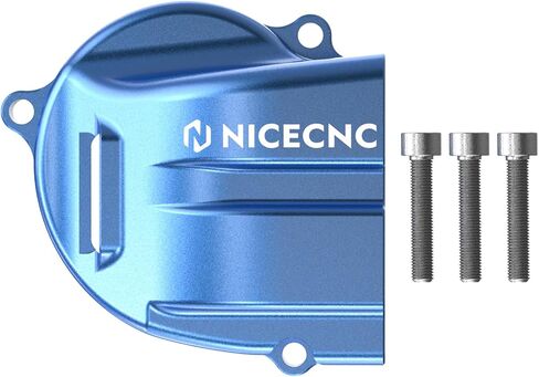 NiceCnc Aluminium Pump Pump Cover Cover Pump Shield Casing متوافق مع Yamaha Tenere 700/XTZ 700 2019-2024 ، Tenere 700 Rally Edition 2020-2024 ، FZ07 2015-2017 ، XSR700 2018-2023 ، CNC ، Blue ، Blue in Saudi Arabia