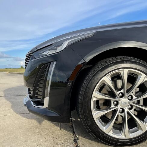 PreCut Vinyl Smoke Tint for 2020-2022 Cadillac CT5 Sidemarker (3. Sidemarker, 20% Dark Smoke) in Saudi Arabia