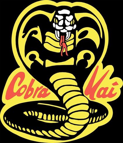 BioWorld Cobra Kai Logo Short Sleeve Graphic Tee in Saudi Arabia