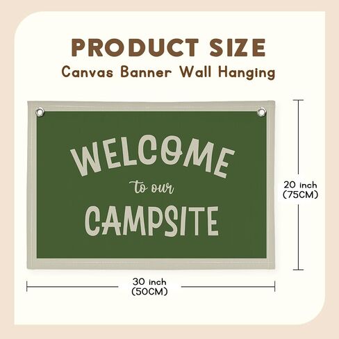 Vintage Welcome Sign for Classroom,Welcome Sign for Front Door, So Glad You're Here Linen Canvas Banner, Teacher Must Haves Wall Hanging,Back To School Preschool Decor,20x30 in Saudi Arabia