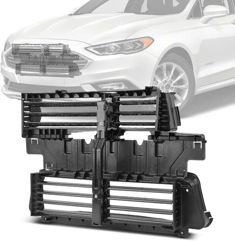 A-Premium Front Grille Grille Air Air Airtiator مع محرك متوافق مع Ford Fusion 2017-2020 ، Hybrid المستجيب للشرطة 2019-2020 ، SSV Plug-in Hybrid 2019-2020 ، استبدل# HS7Z8475A ، HS7Z8475C in Saudi Arabia