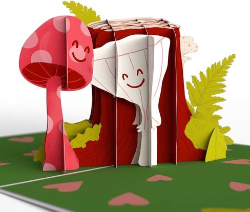 Lovepop Friendship Pop-Up Card for Her and Him - 3D Greeting Cards for Boys, Girls, Men, Women - 5" x 7" Sushi Card - Blank Note Card & Envelope Included in Kuwait