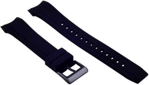 حزام شريط المطاط eWatchparts متوافق مع Citizen BN0085-01E BJ2110 BJ2115-07E BJ2117-0 Black Buckle in Saudi Arabia