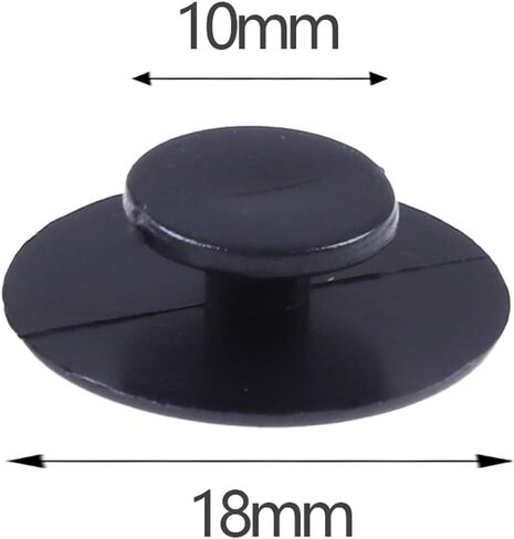 30Pcs 15mm Charm Backs for Medium Bogg Bag,Blank Bit Accessory for DIY Your Own Insert Charm,Button Backs Compatible with Simple Modern Tote,Simply Southern Bag,Most Rubber Beach Tote(Black) in Kuwait