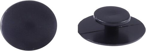 30Pcs 15mm Charm Backs for Medium Bogg Bag,Blank Bit Accessory for DIY Your Own Insert Charm,Button Backs Compatible with Simple Modern Tote,Simply Southern Bag,Most Rubber Beach Tote(Black) in Kuwait